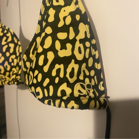 Leopard Print Bikini Top - Picture 4 of 5